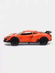 Оранжевый металлическая коллекционная машинка McLaren p1