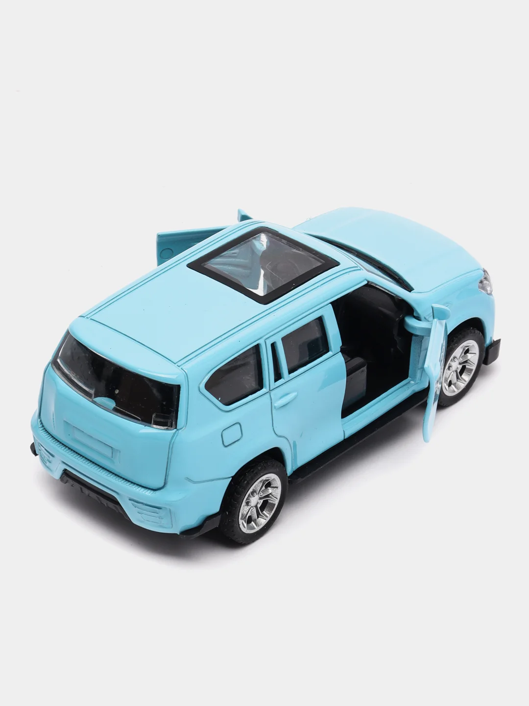 Голубой металлическая коллекционная машинка Nissan Raptor