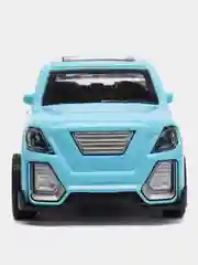 Голубой металлическая коллекционная машинка Nissan Raptor