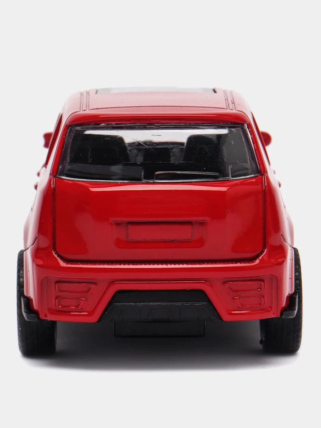 Красный металлическая коллекционная машинка Nissan Raptor