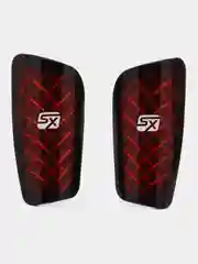 Алый щитки футбольные, под гетры, для защиты голени, синие, SportoX