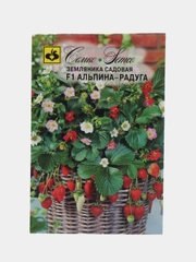 Семена земляники "Альпина Радуга F1", 10 штук