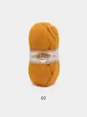 Желтый пряжа Alize Angora Gold, 20% Шерсть 80% Акрил, 100 г, 550 м (часть 1)