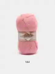 Пастельно-коралловый пряжа Alize Angora Gold, 20% Шерсть 80% Акрил, 100 г, 550 м (часть 1)