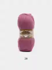 Пурпурный пряжа Alize Angora Gold, 20% Шерсть 80% Акрил, 100 г, 550 м (часть 1)