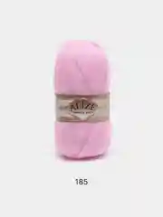 Розовый пряжа Alize Angora Gold, 20% Шерсть 80% Акрил, 100 г, 550 м (часть 1)