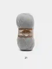 Серый пряжа Alize Angora Gold, 20% Шерсть 80% Акрил, 100 г, 550 м (часть 1)