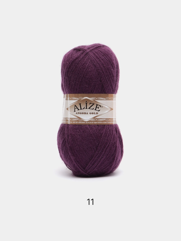 Пряжа Alize Angora Gold, 20% Шерсть 80% Акрил, 100 г, 550 м (часть 1)