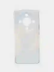 Индиго силиконовый чехол на Honor X9B (Хонор X9B), прозрачный, с рисунком, защита камеры
