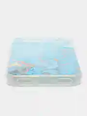 Приглушённый хаки силиконовый чехол на Google Pixel 8A (Гугл Пиксель 8А), с рисунком, защита камеры