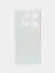 Бирюзовый силиконовый чехол на Infinix GT 10 Pro (Инфиникс GT 10 Про), с рисунком, защита камеры