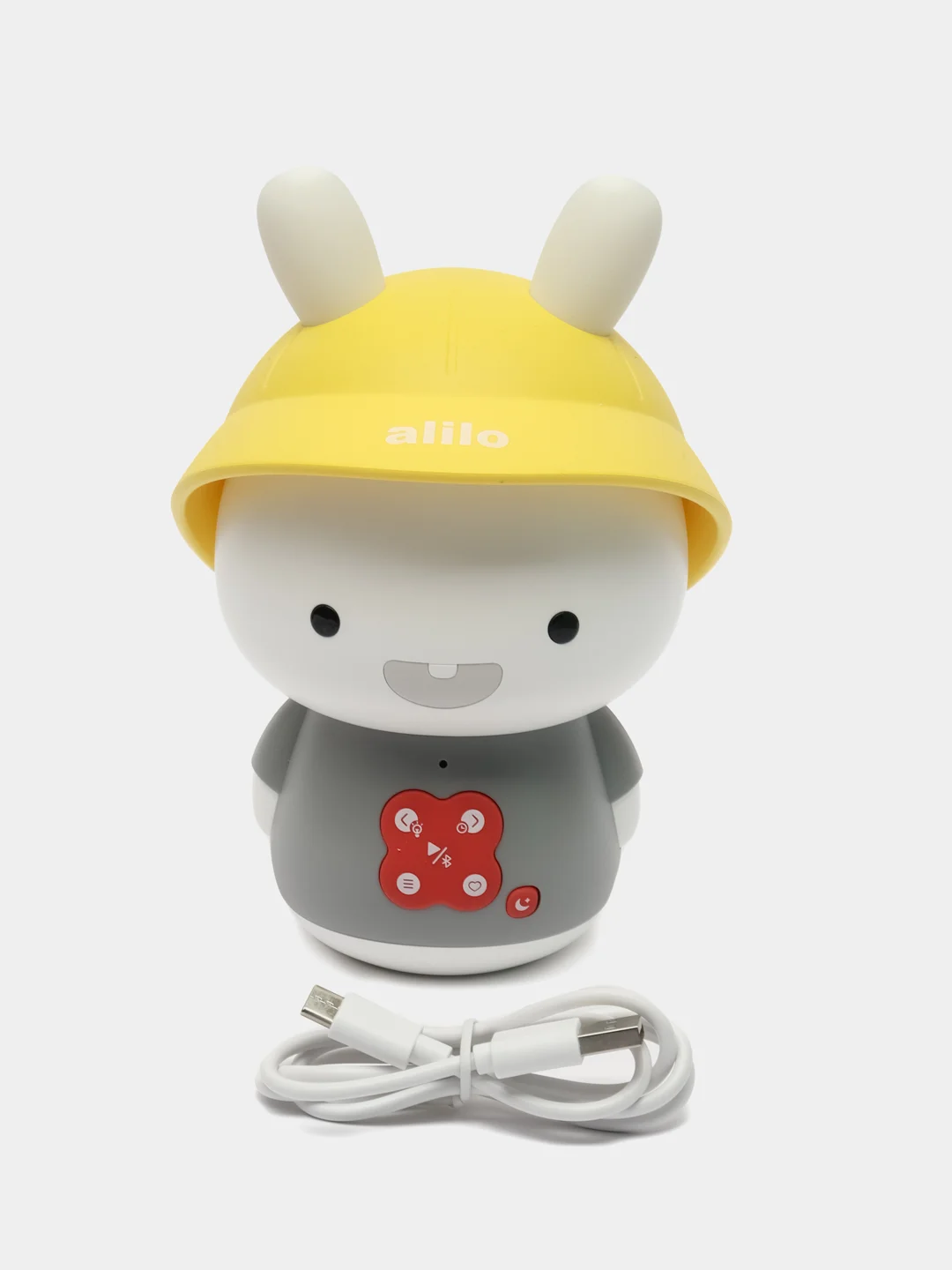 Розовый музыкальная обучающая игрушка Зайка-Кроха alilo G9 для детей. Bluetooth, сказки, песенки