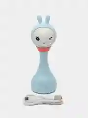 Синий интерактивная музыкальная игрушка Умный зайка alilo R1+Yoyo.Погремушка