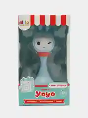 Синий интерактивная музыкальная игрушка Умный зайка alilo R1+Yoyo.Погремушка