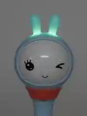 Синий интерактивная музыкальная игрушка Умный зайка alilo R1+Yoyo.Погремушка