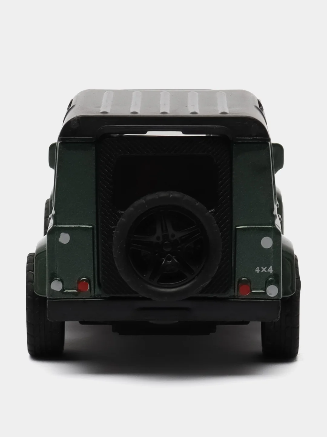 Зеленый металлическая коллекционная машинка Land Rover