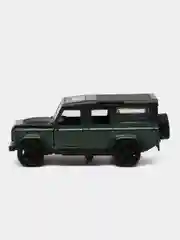 Зеленый металлическая коллекционная машинка Land Rover