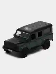 Зеленый металлическая коллекционная машинка Land Rover