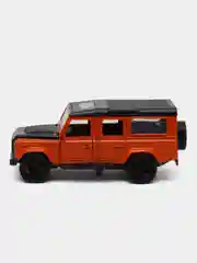 Оранжевый металлическая коллекционная машинка Land Rover