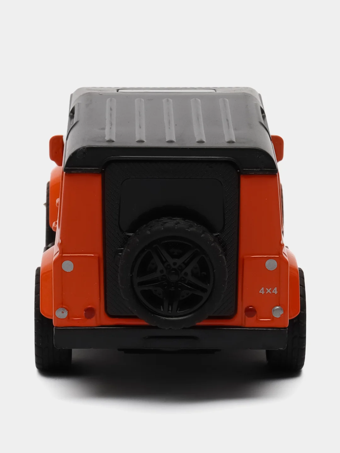 Оранжевый металлическая коллекционная машинка Land Rover
