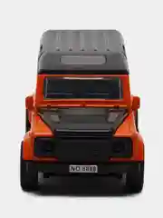 Оранжевый металлическая коллекционная машинка Land Rover