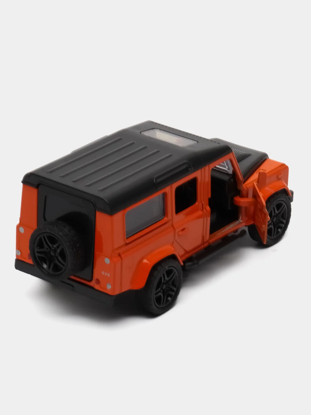 Оранжевый металлическая коллекционная машинка Land Rover