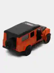 Оранжевый металлическая коллекционная машинка Land Rover