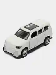 Белый металлическая коллекционная машинка Lexus Lx600