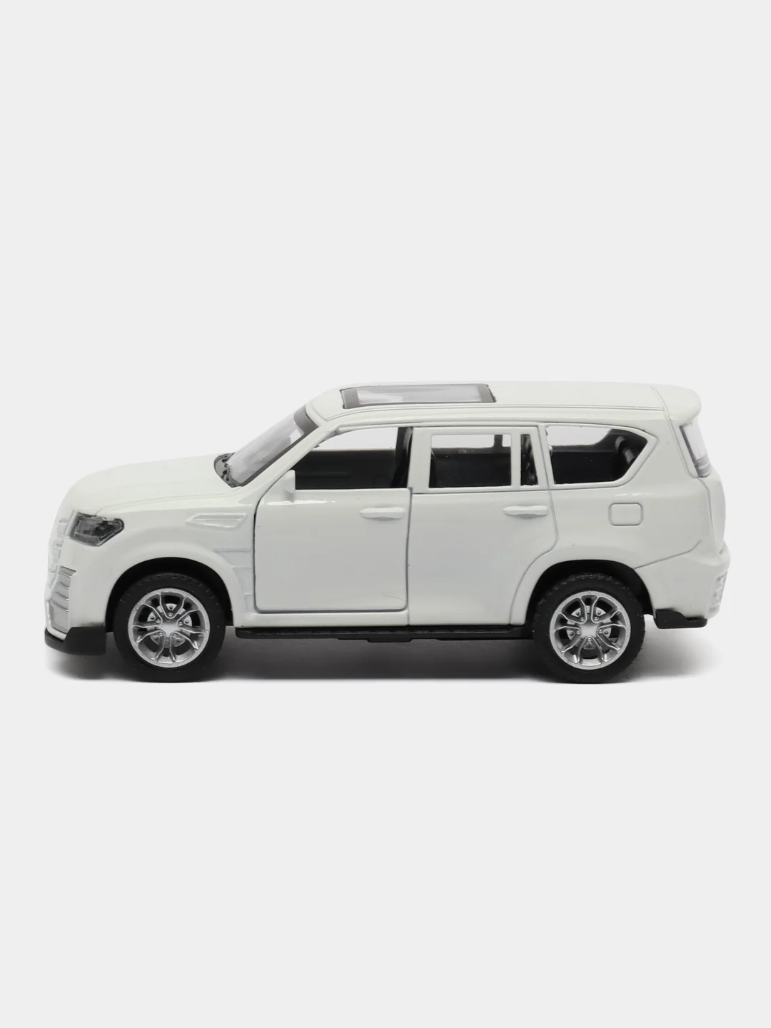 Белый металлическая коллекционная машинка Lexus Lx600