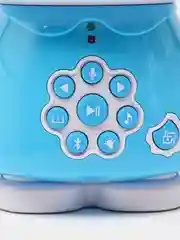 Голубой музыкальная обучающая игрушка Медовый зайка alilo G6+. Bluetooth, сказки, песенки