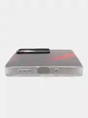 Красный силиконовый чехол на Xiaomi Redmi 13C/Poco C65 (Сяоми Редми 13C/Поко С65), с рисунком