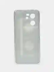 Хром силиконовый чехол на Xiaomi 13T (Сяоми 13Т), с рисунком, защита камеры