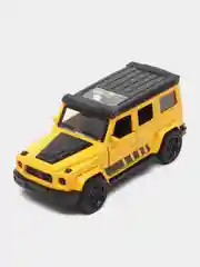 Желтый металлическая коллекционная машинка Mercedes Benz Gelendvagen