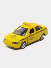 Желтый металлическая коллекционная машинка Lada (ВАЗ) 2110