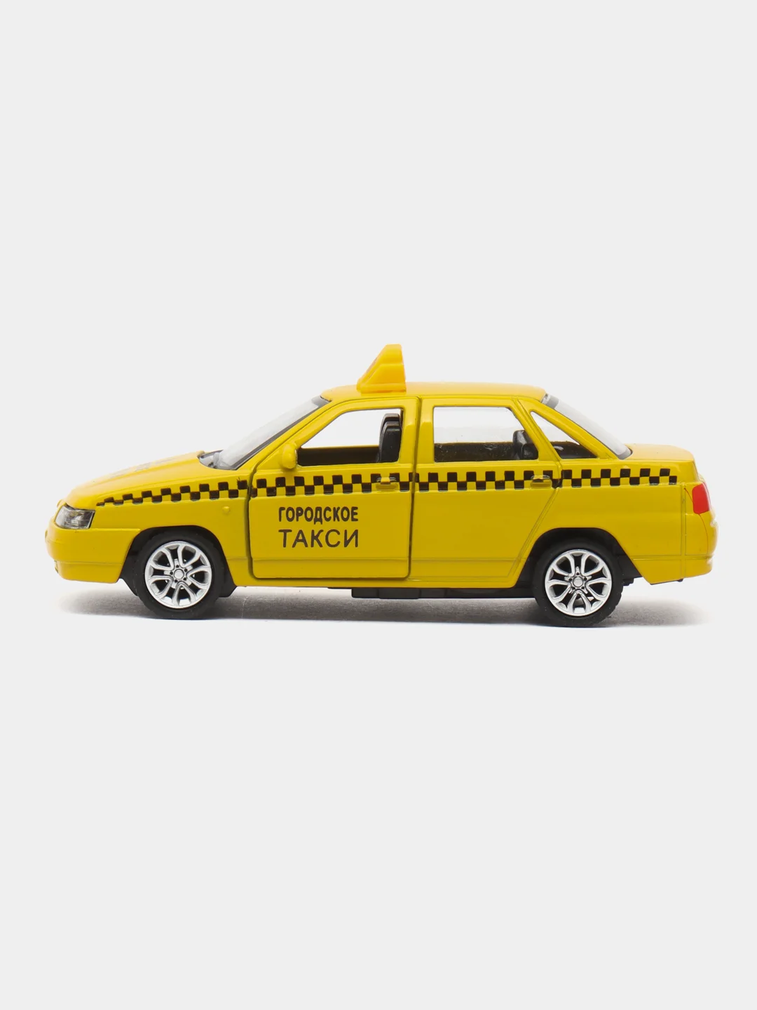 Белый металлическая коллекционная машинка Lada (ВАЗ) 2110