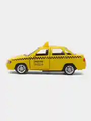 Белый металлическая коллекционная машинка Lada (ВАЗ) 2110