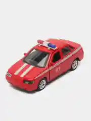Красный металлическая коллекционная машинка Lada (ВАЗ) 2110