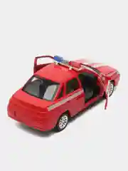 Красный металлическая коллекционная машинка Lada (ВАЗ) 2110