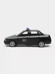 Черный металлическая коллекционная машинка Lada (ВАЗ) 2110