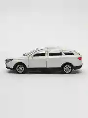 Белый металлическая коллекционная машинка LADA Vesta Cross