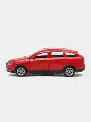 Красный металлическая коллекционная машинка LADA Vesta Cross