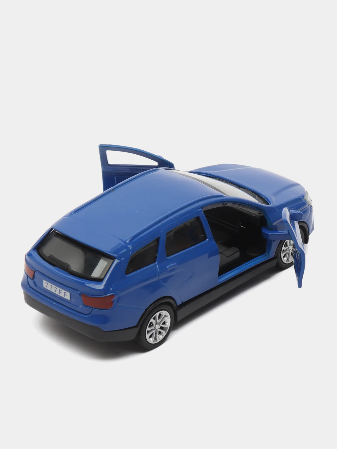 Синий металлическая коллекционная машинка LADA Vesta Cross