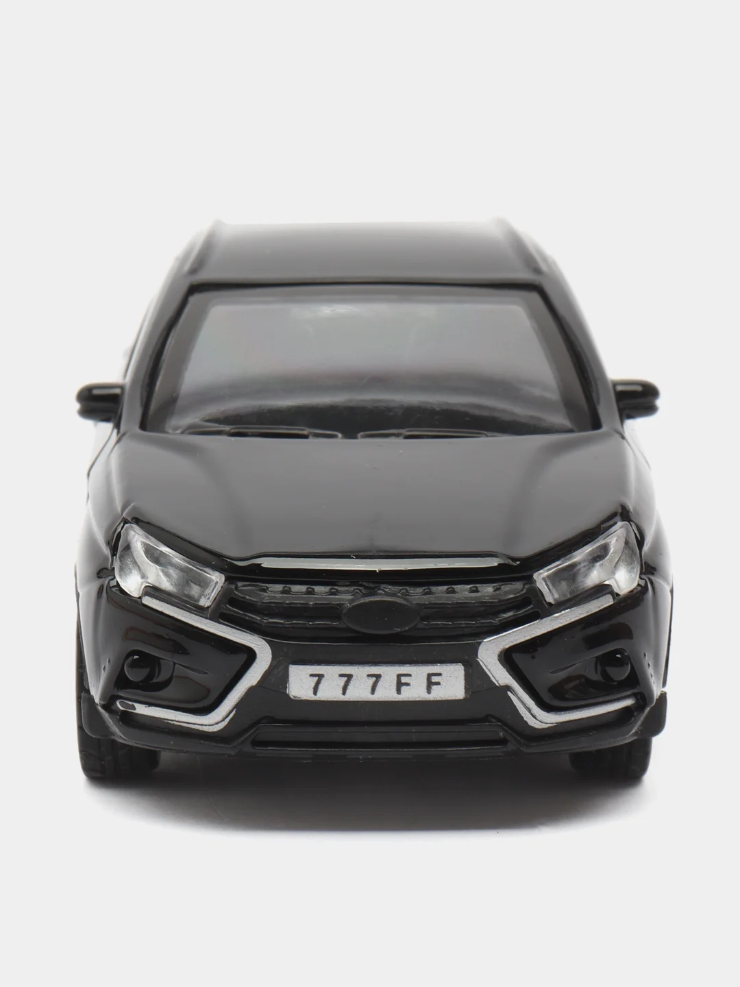 Синий металлическая коллекционная машинка LADA Vesta Cross