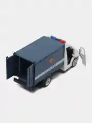 Белый металлическая коллекционная машинка ГАЗель грузовая