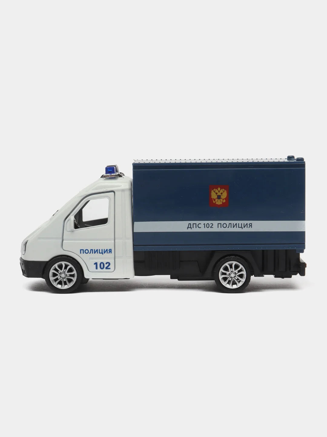 Белый металлическая коллекционная машинка ГАЗель грузовая