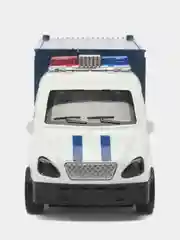 Белый металлическая коллекционная машинка ГАЗель грузовая