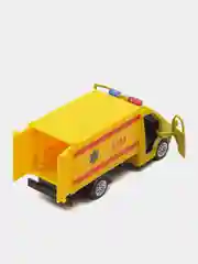 Желтый металлическая коллекционная машинка ГАЗель грузовая