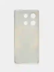 Индиго силиконовый чехол на Infinix Zero 30 5G (Инфиникс Зеро 30 5G), с рисунком, защита камеры