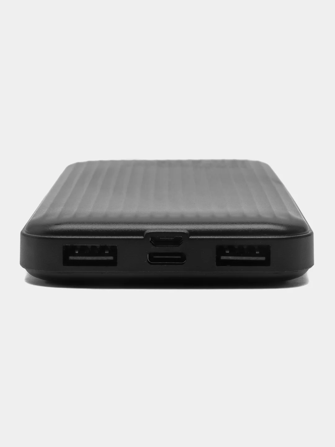 Черный мощный и надёжный Power Bank (Повербанк) Р41, 10000 mAh