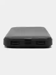 Черный мощный и надёжный Power Bank (Повербанк) Р41, 10000 mAh